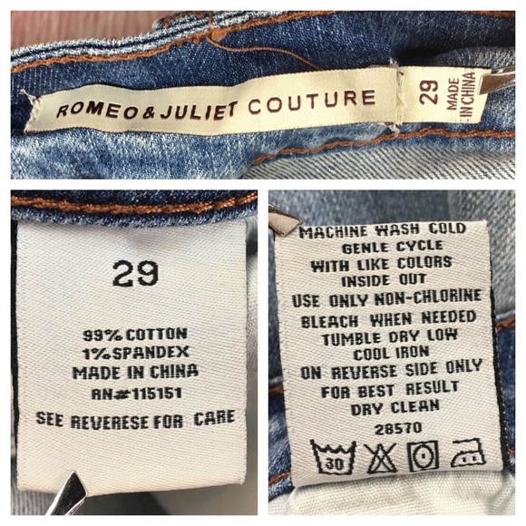 💸Romeo & Juliet Couture Distressed Skinny Jean - Picture 4 of 7